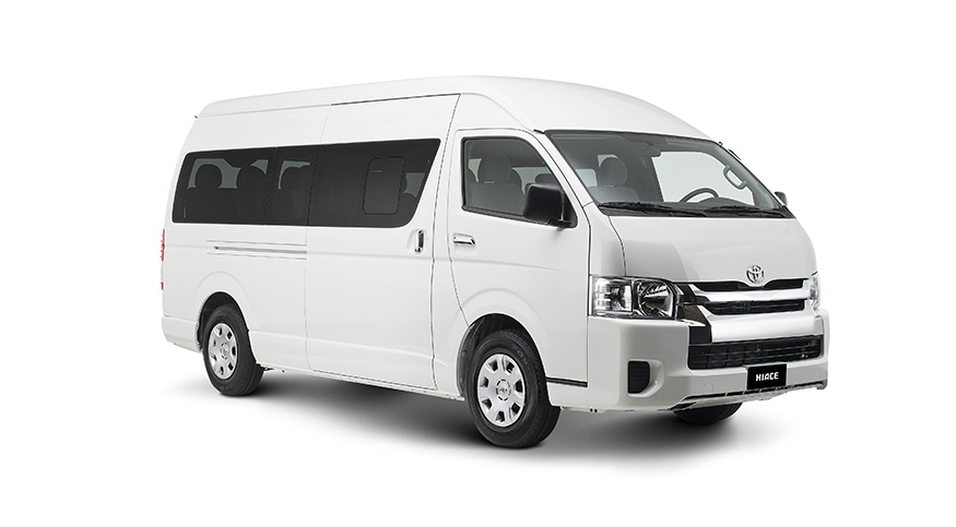 Rent a Hiace Grand Cabin For 13 Persons​