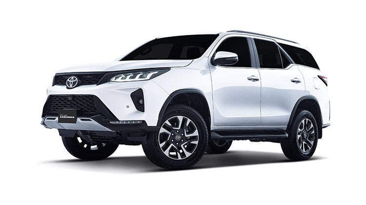 Hire a Toyota Fortuner with a driver