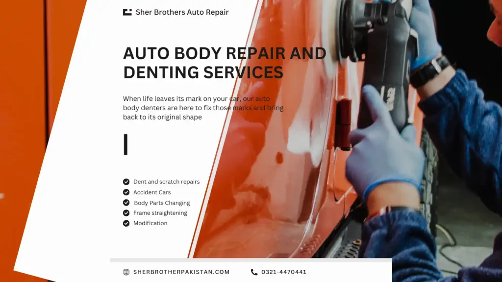 Auto boy repair and deting works