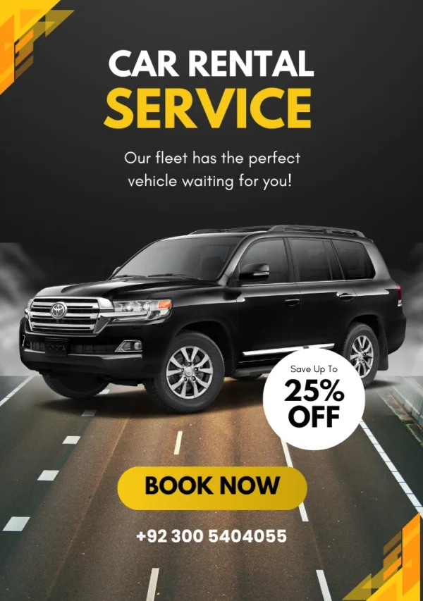 Toyota Land Cruiser V8, the largest SUV in the Sher Brothers rental fleet