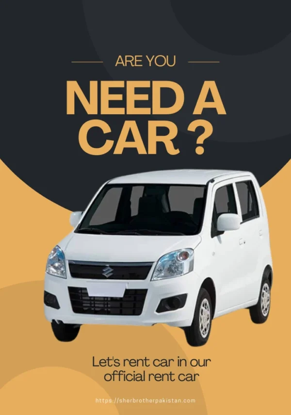 Suzuki Wagon R compact hatchback, available to rent with a driver in Lahore