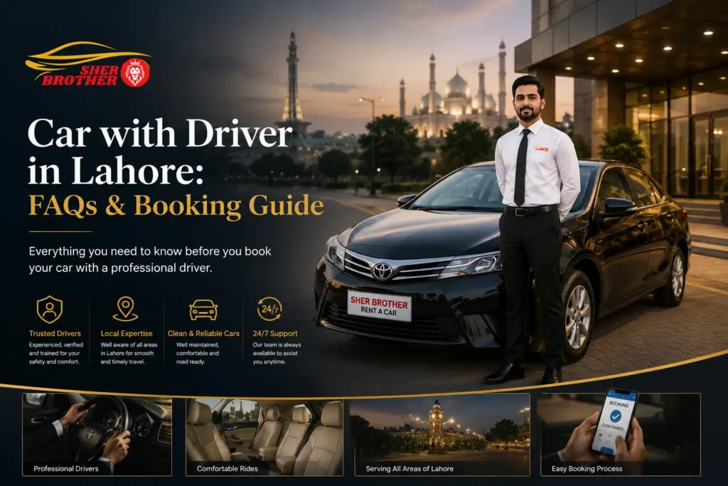 Sher Brothers driver assisting customer in Lahore