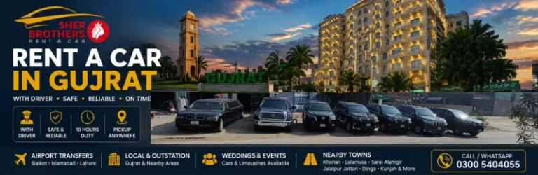 Rent a car in Gujrat — Sher Brothers
