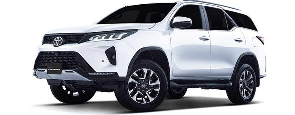 Hire a Toyota Fortuner with a driver